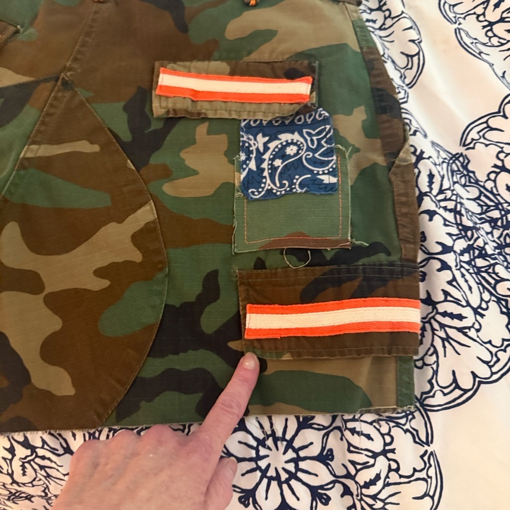 Riley Vintage Raceway Shorts with Orange Trim - Picture 8 of 12